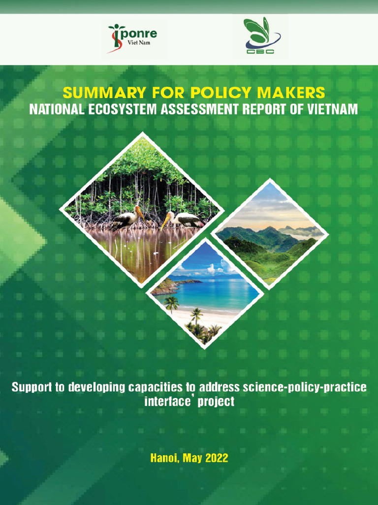 Vietnam Ecosystem Assessment Report | PDF | Conservation Biology ...