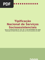 Tipificacao Nacional de Servicos Socioassistenciais