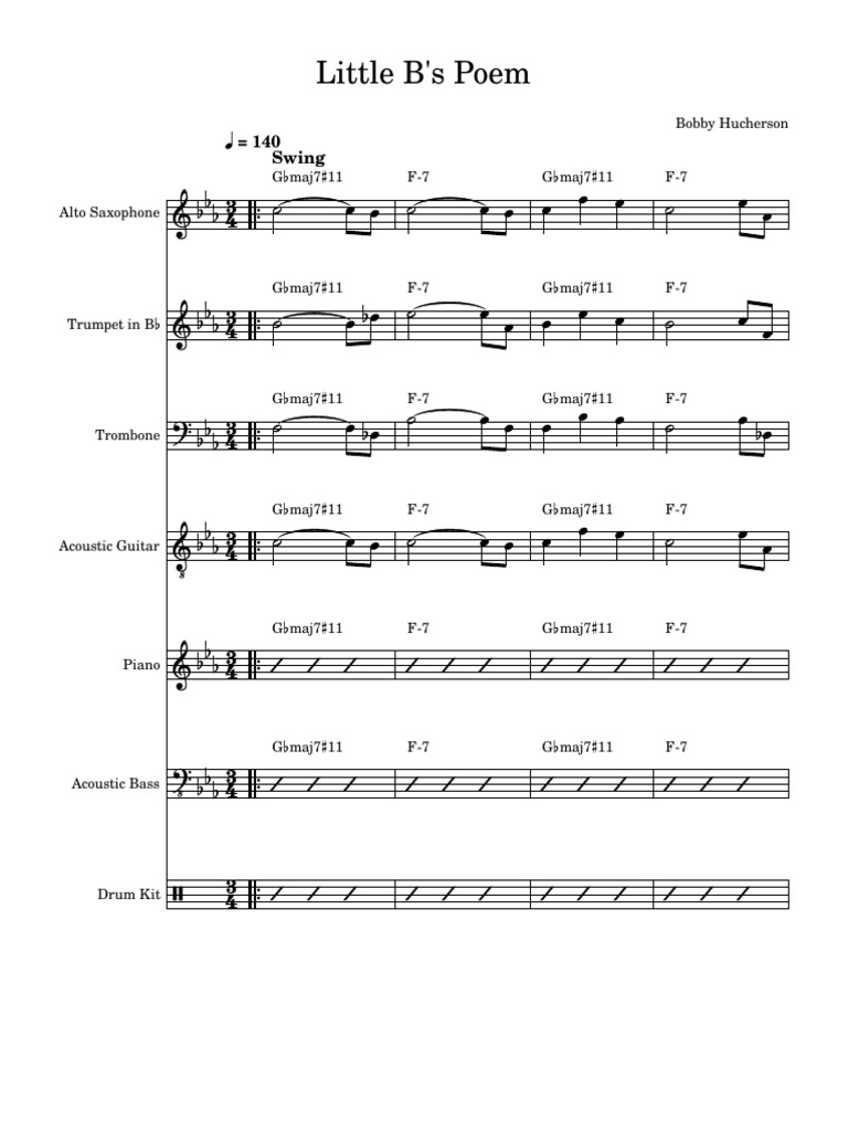 Little B's Poem | PDF