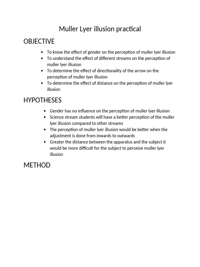 Gender and Stream Effects on Illusion | PDF