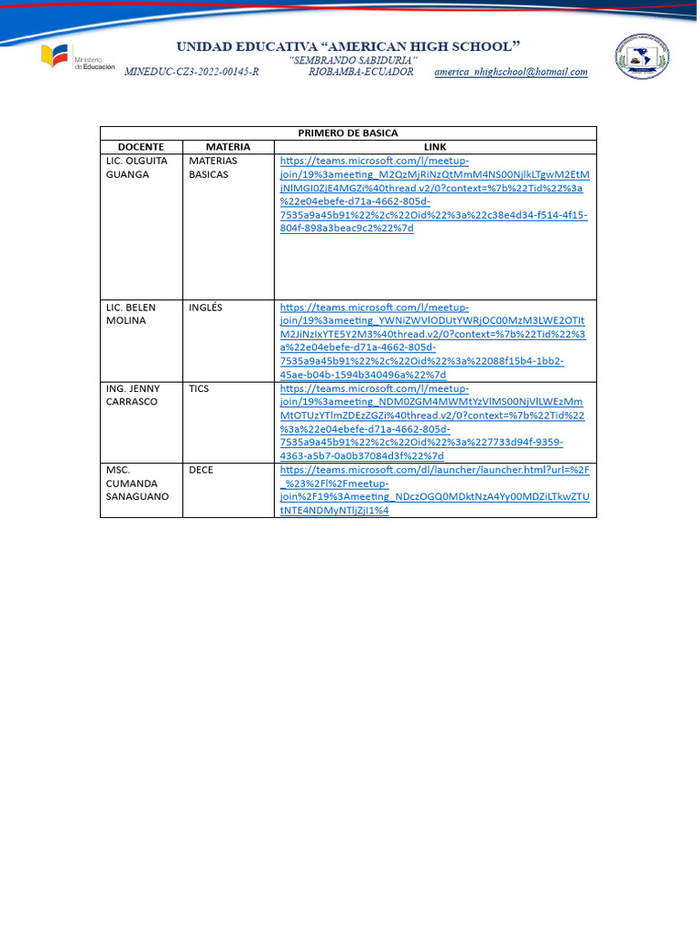 American High School Basic Subjects | PDF