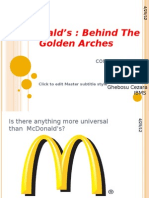 Mcdonald'S: Behind The Golden Arches: Company Screen
