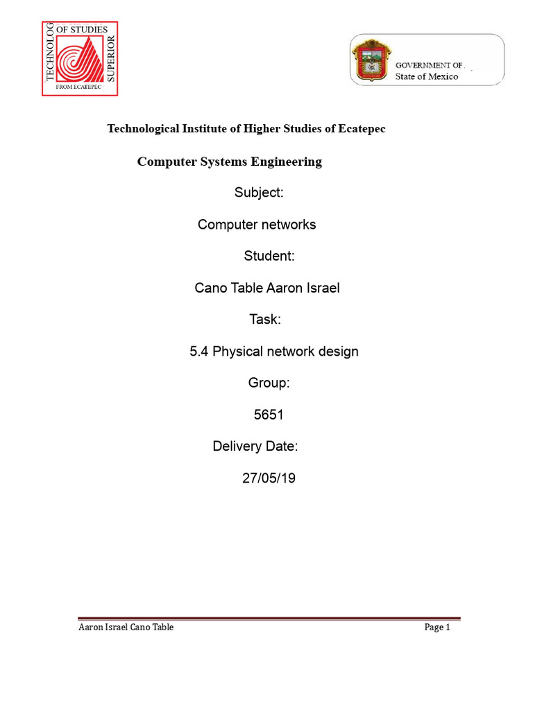 Physical Network Design Overview | PDF | Computer Network | Operating ...