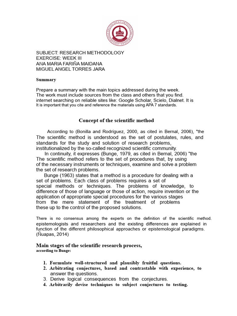 Understanding Scientific Research Methods | PDF | Scientific Method ...