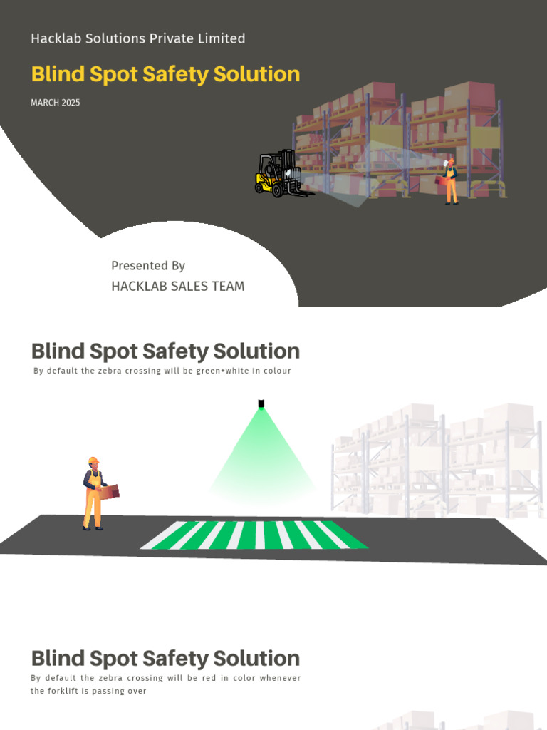 Blind Spot Safety Solutions Overview | PDF | Light | Lighting