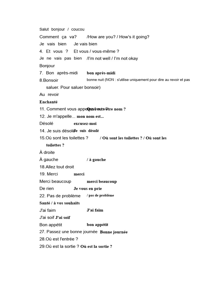Dialogues essentiels en anglais | PDF