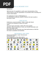 VOSP: Visual Perception Test Battery | PDF | Perception ...