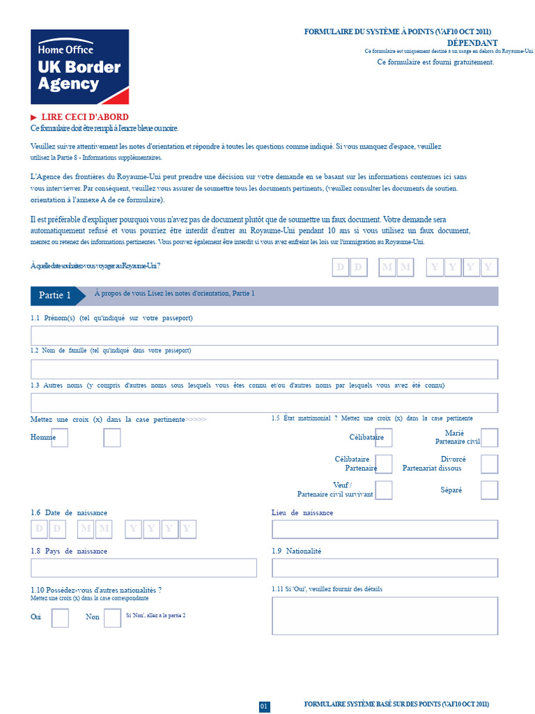 Vaf 10 | PDF | Visa (Document) | Crimes