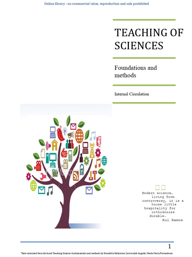 Teaching of Science Fundamentals and Methods 1 | PDF | Knowledge | Science
