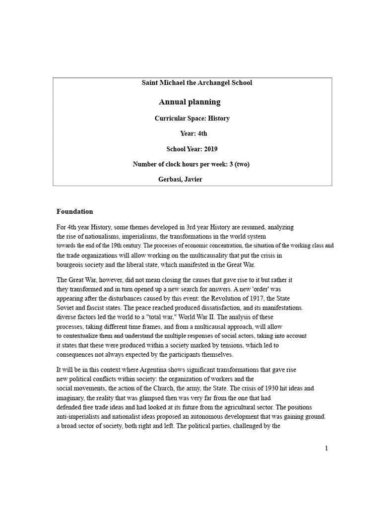 Planning History 4th | PDF | Political Science