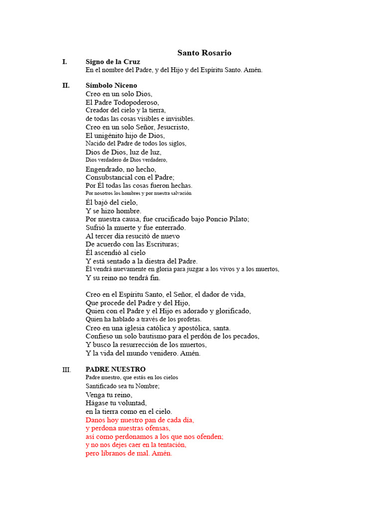 Guía Completa del Santo Rosario | PDF | María, madre de Jesús | orador ...