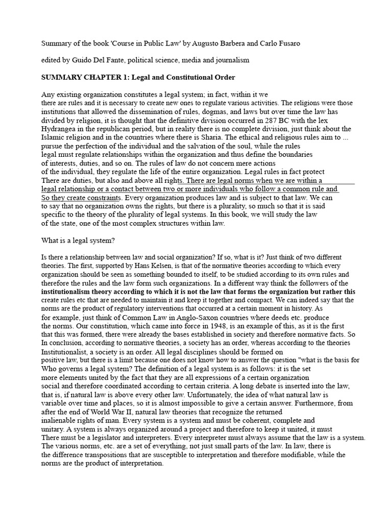Overview of Public Law Concepts | PDF | State (Polity) | Decree