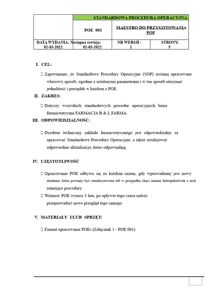 Poe 001 Mistrz Poe | PDF