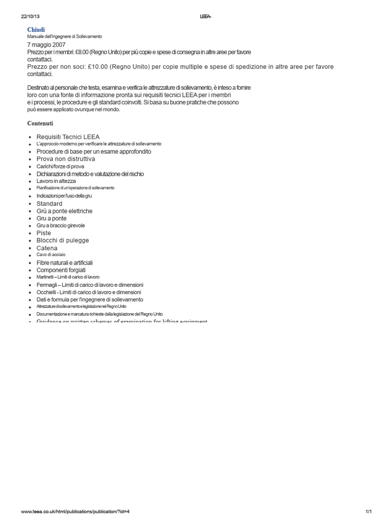 LEEA Handbook PDF | PDF