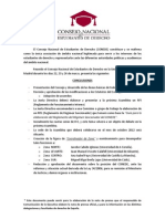 Conclusiones II Congreso Nacional de Derecho