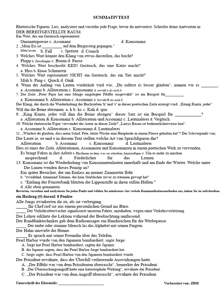 SUMMATIVTEST | PDF