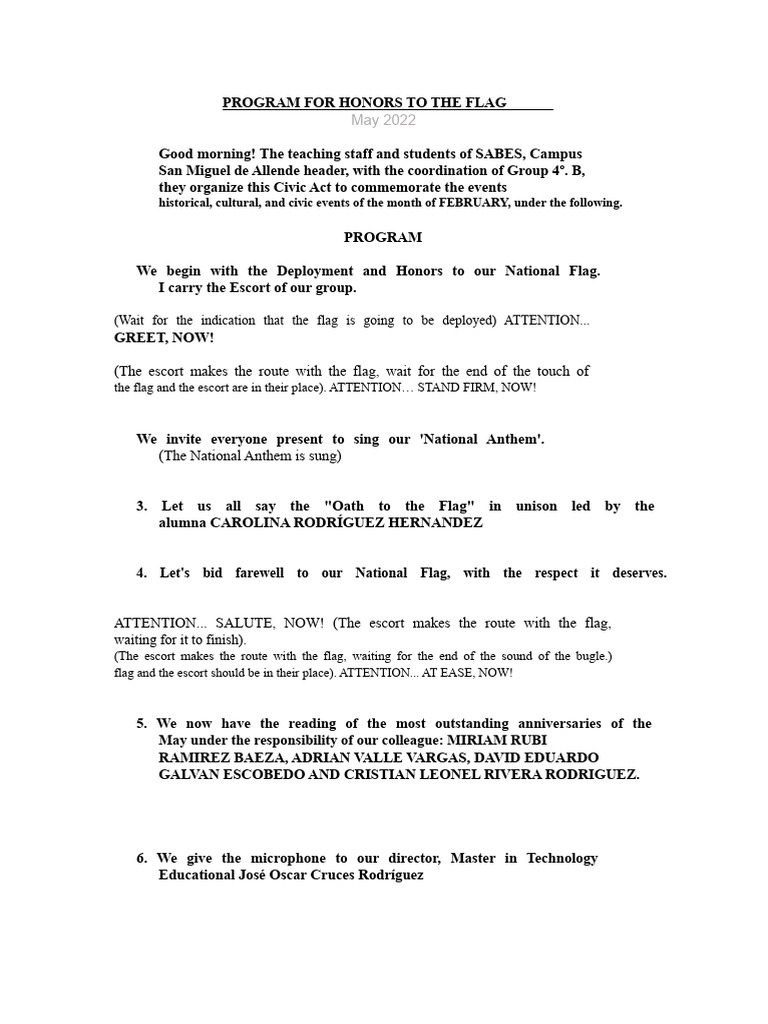 HONORS PROGRAM May 2022 | PDF