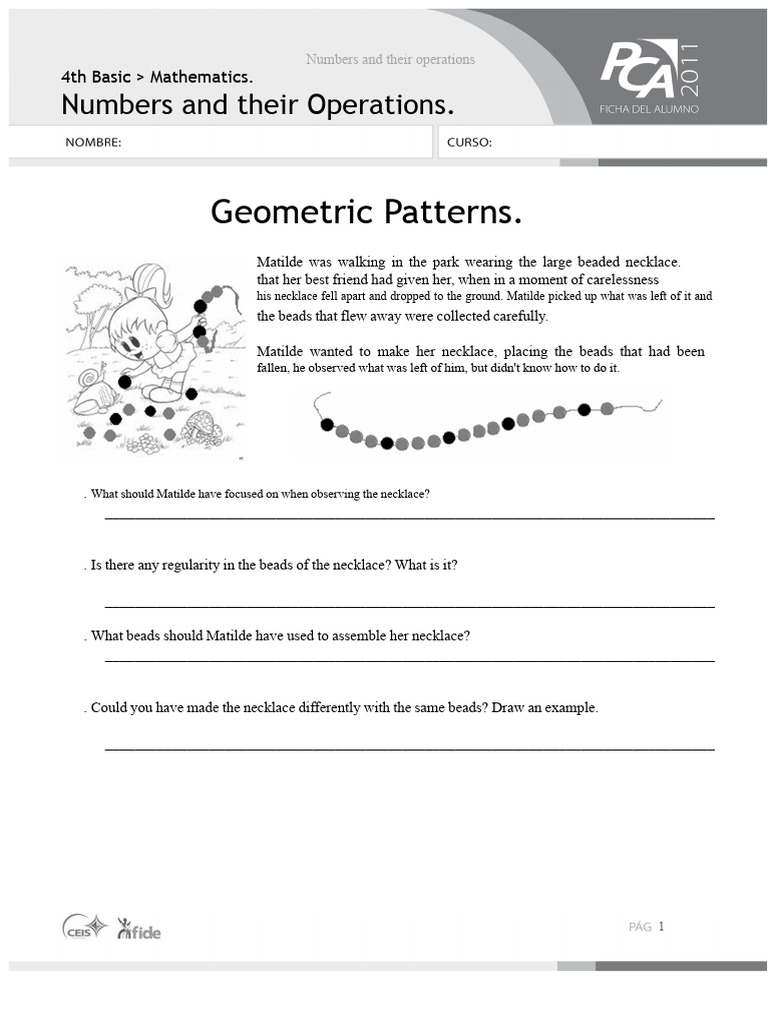 Understanding Number Patterns and Operations | PDF | Pattern