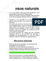 Recursos Naturais