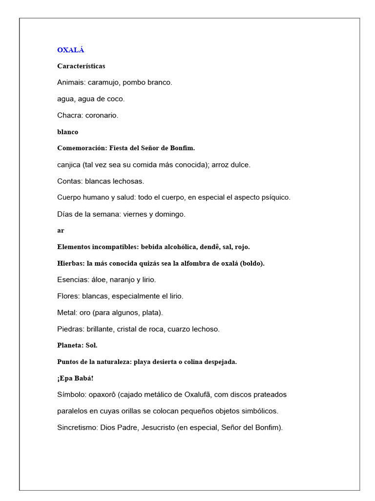 Ojalá | PDF