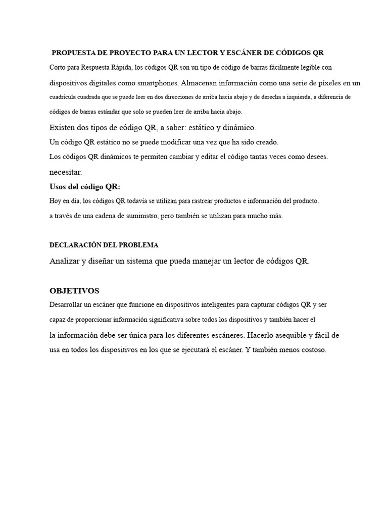 Lector y Escáner de Códigos QR | PDF | Código QR | Información
