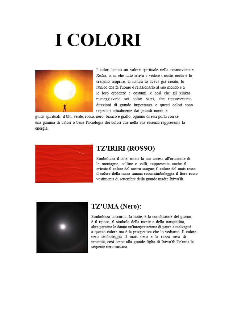 Colori Xinca | PDF