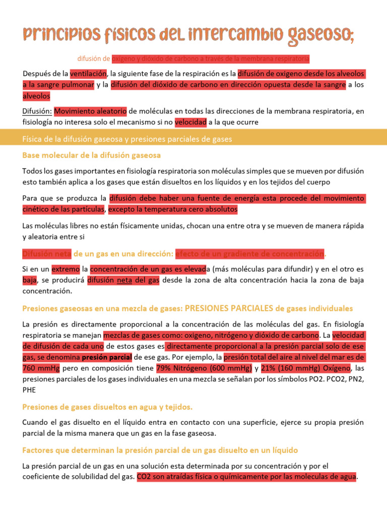 Capitulo 40 | PDF | Respiración | Difusión