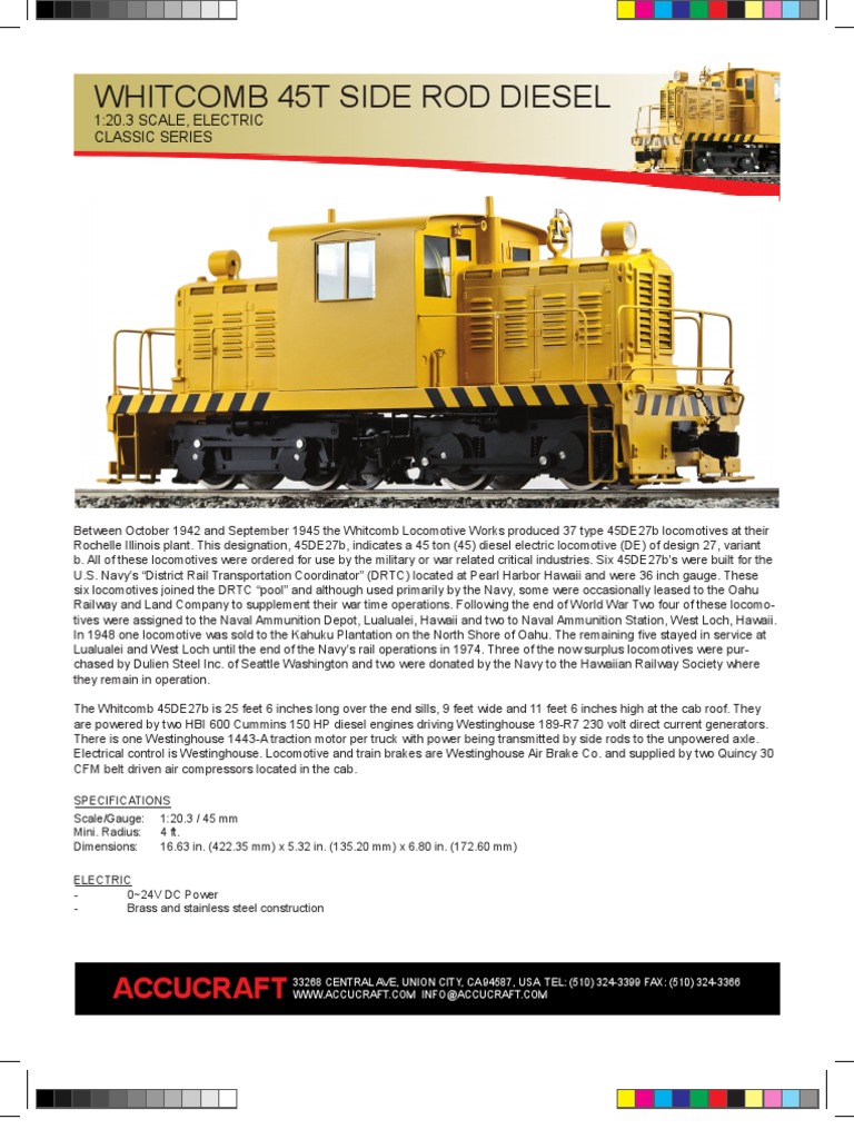 At Whitcomb 45t Side Rod Diesel 2011-04-07 | Locomotives | Diesel Engine