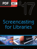 Download Screencasting for Libraries by American Library Association SN91217911 doc pdf