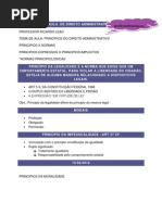 DIREITO ADMINISTRATIVO I