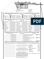 27079378 48 Planilhas Para Vampiro a Mascara Revisado