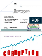 Corruption in India Report