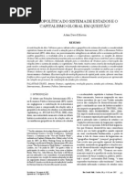 A geopolítica do sistema de Estados e o capitalismo global em questão