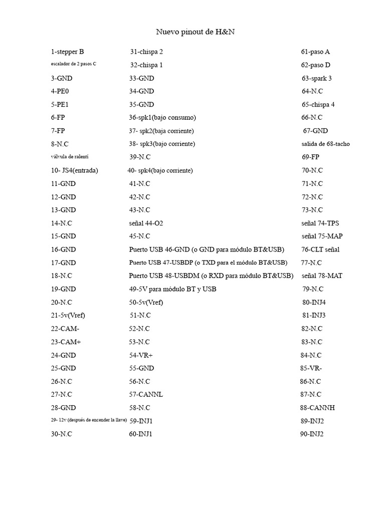 Conexión H&N v4.4 | PDF | USB | Hardware de la computadora