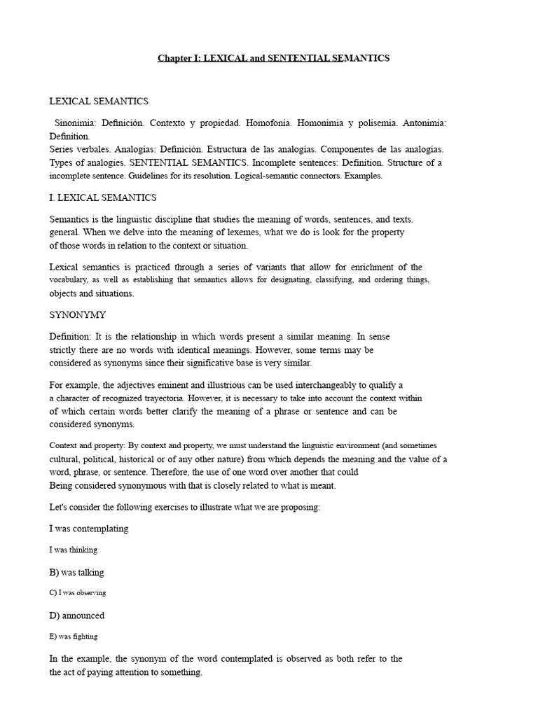 Book of Verbal Reasoning Complete | PDF | Semantics | Lexical Semantics