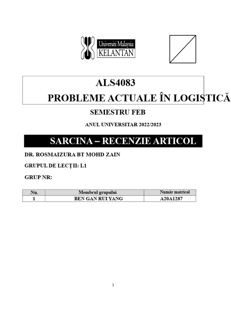 Als 4083 Revizie Articol L1 Ben Gan Rui Yang A20a1287 | PDF