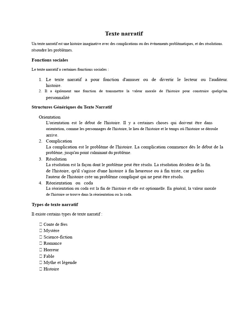 Comprendre le texte narratif | PDF | Cendrillon