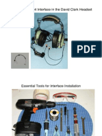 Installation of IO4 Interface in The David Clark Headset