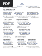 Hug O'War Poem by Shel Silverstein | PDF | Art | Poetry