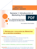 Semana 1 - Introducción Al Marketing Estratégico