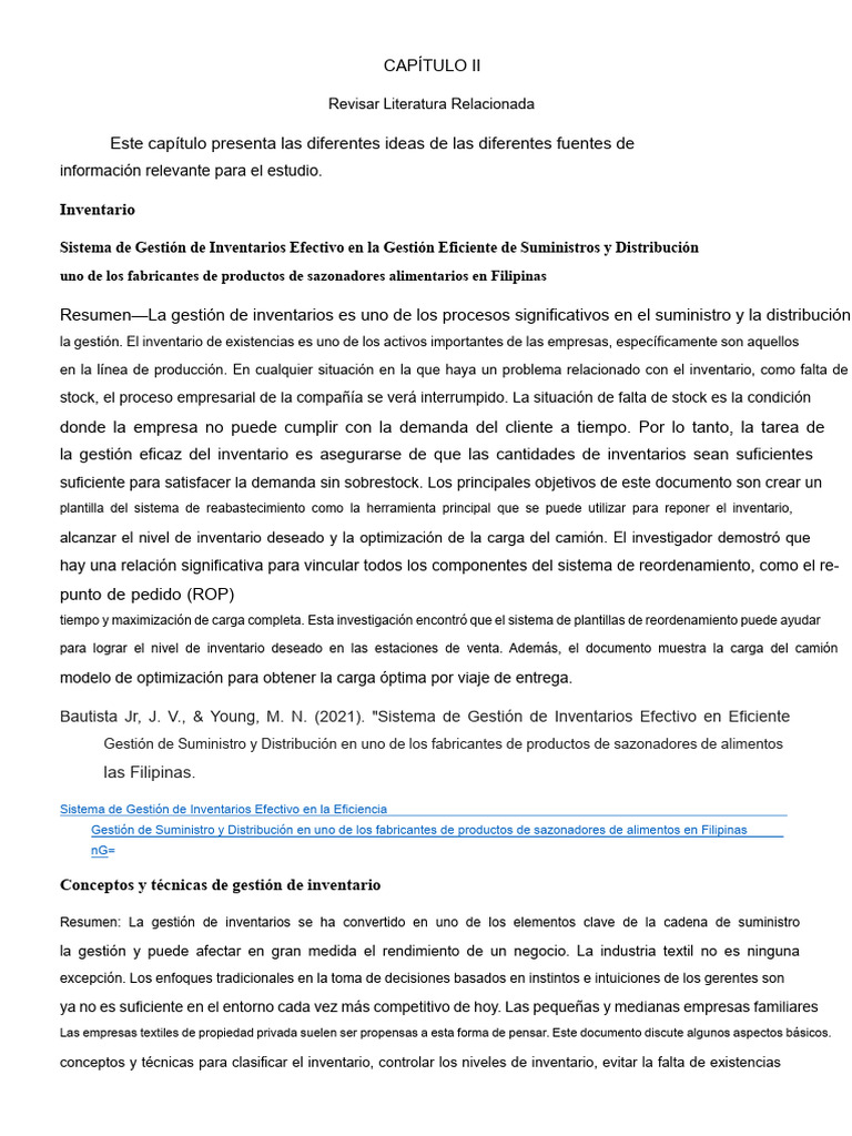 Gestión Eficiente de Inventarios en Empresas | PDF | Gestión de la ...
