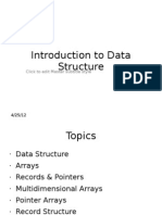 Introduction To Data Structure