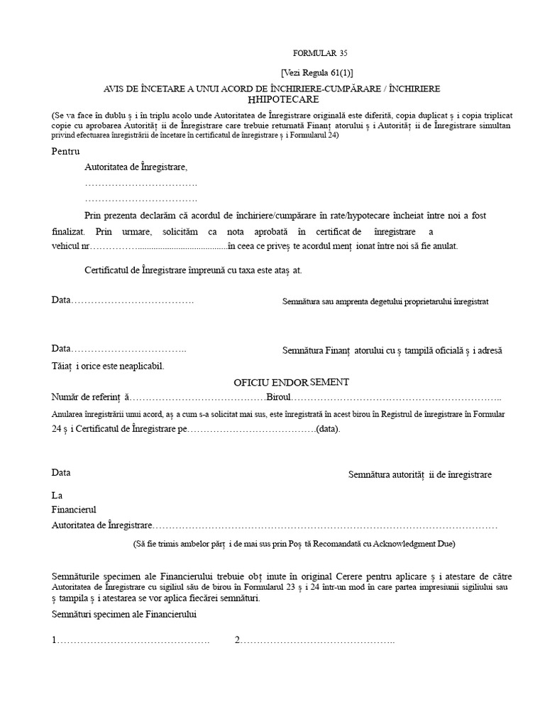 Formular 35 | PDF