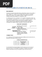 Échelle ADBB : Évaluation du Comportement | PDF | Sourire