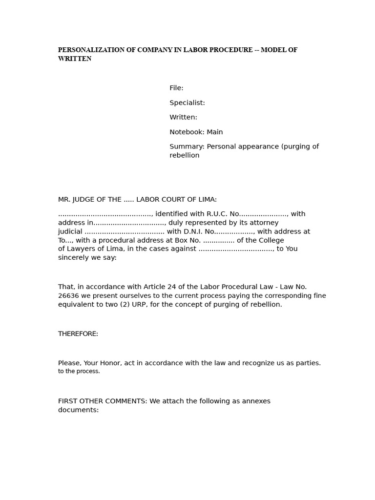 Labor Procedure Personalization Model | PDF