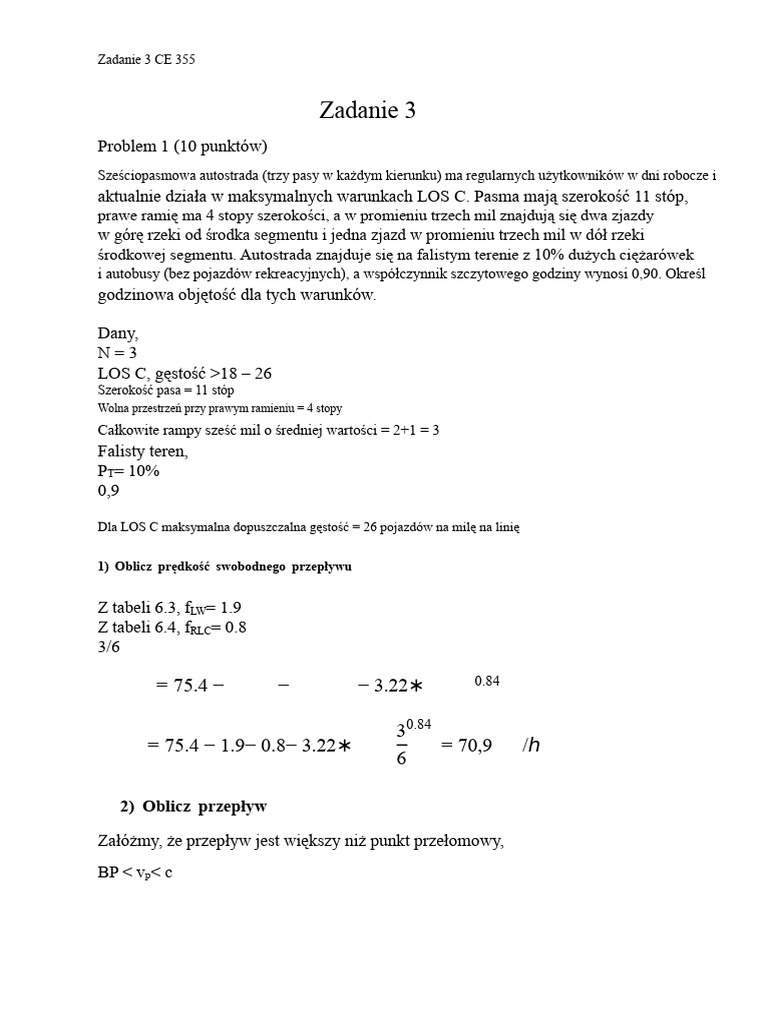 Zadanie 3 Rozwiązanie PDF | PDF