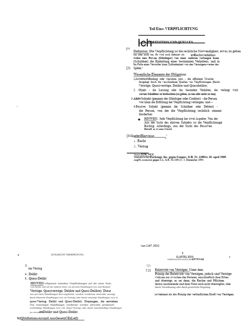 Rabuya Verpflichtungen | PDF