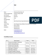 CV - Muhammad Rizal