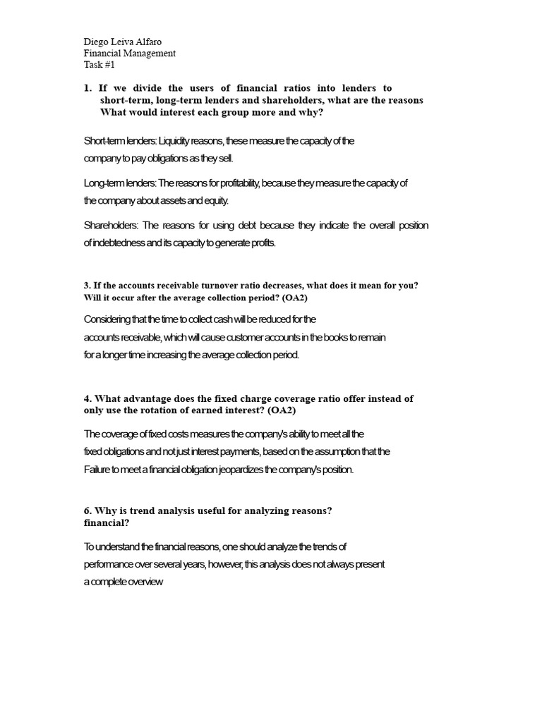 Financial Ratios Analysis and Insights | PDF | Debt | Net Income