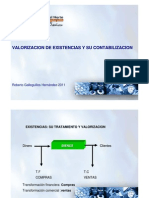 Modulo v Valorizacion de Exist en CIA